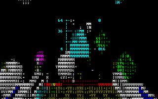 Spelets ASCII grafik kan ta ett tag att vänja sig med.